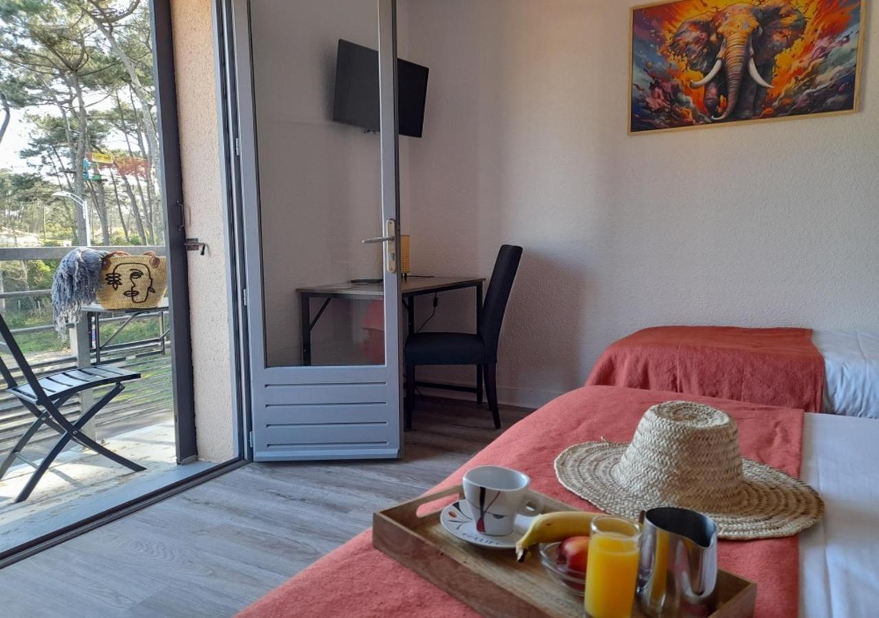 Les Jardins De L'Ocean - Climatise Hotel Biscarrosse-Plage Buitenkant foto